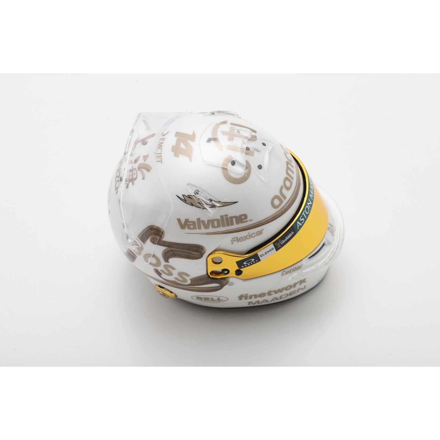 Spark 5HF200 Helmet 1:5 - Fernando Alonso - Aston Martin Aramco Formula One Team - Chinese GP 2025