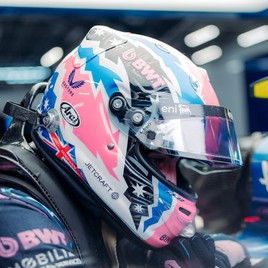 PRECOMMANDE - Spark 5HF205 Casque Jack Doohan - BWT Alpine Formula One Team 2025