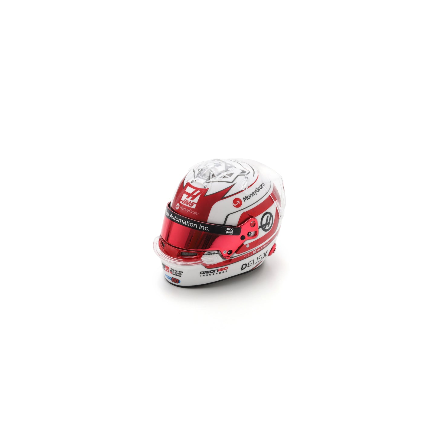 Spark 5HF209 Helmet 1:5 - Oliver Bearman - MoneyGram Haas F1 Team - Monaco GP 2025 