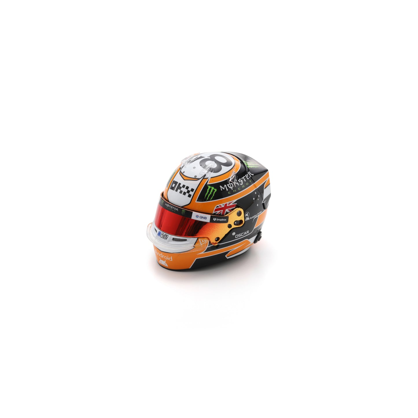 Spark 5HF214 Helmet 1:5 - Oscar Piastri - McLaren Formula 1 Team - Monaco GP 2025 