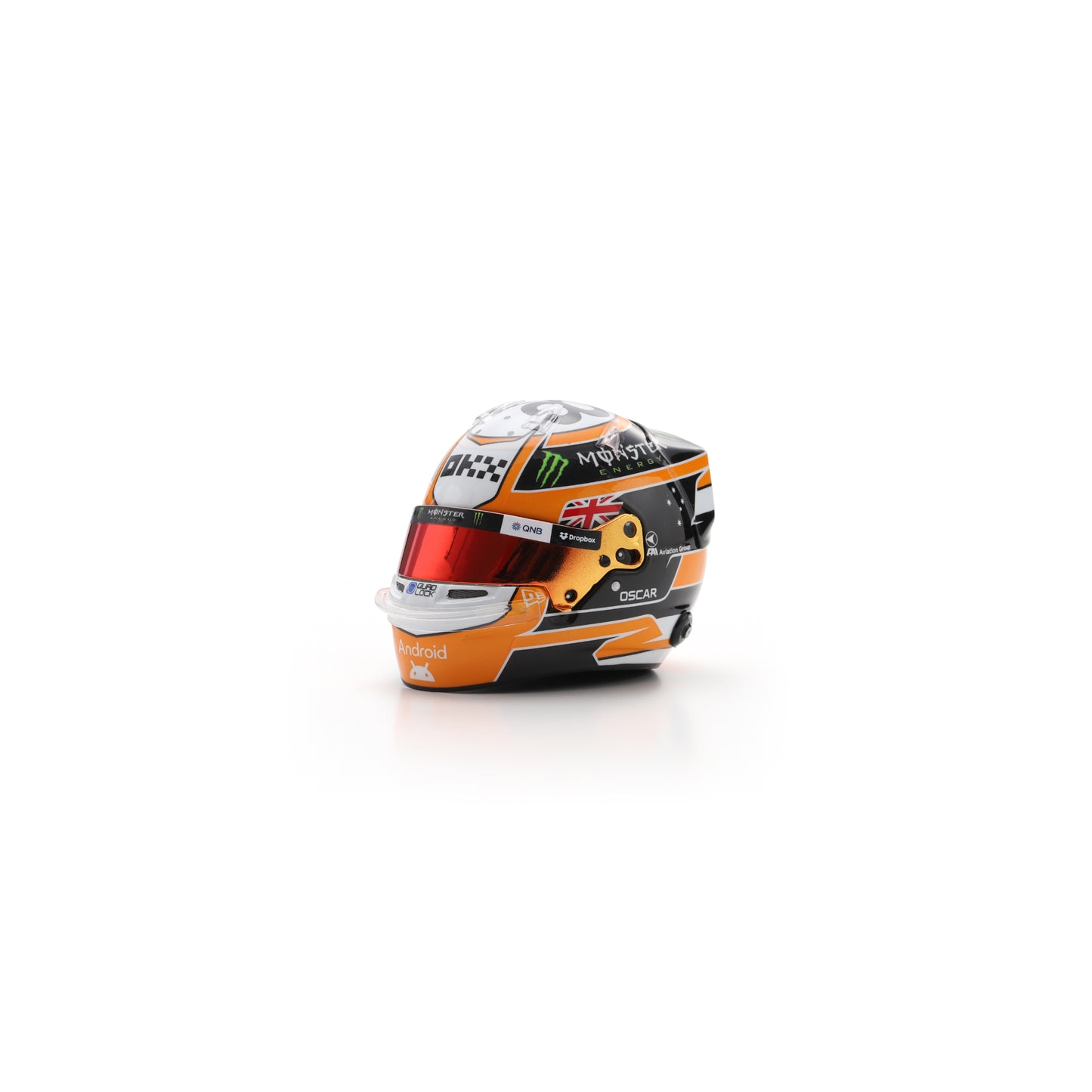 Spark 5HF214 Helmet 1:5 - Oscar Piastri - McLaren Formula 1 Team - Monaco GP 2025 