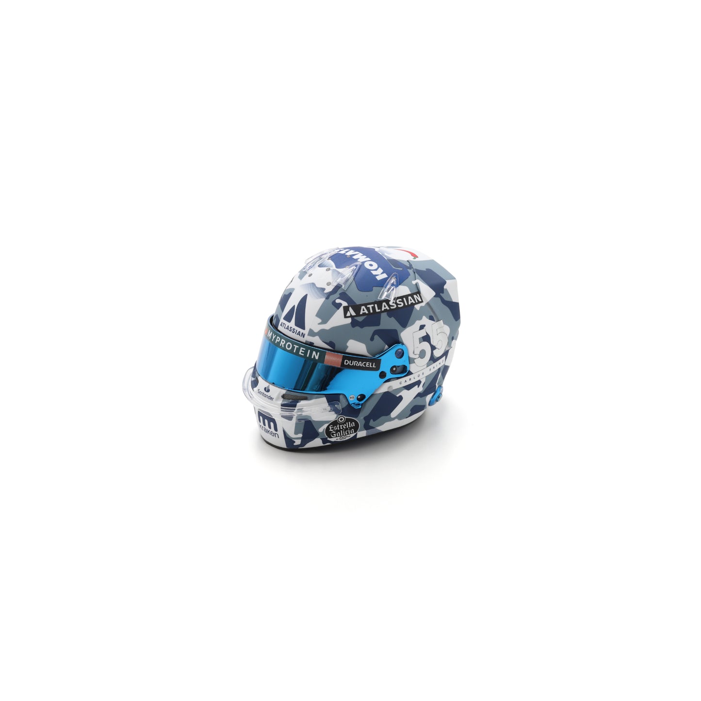 Spark 5HF218 Casque 1:5 - Carlos Sainz - Williams Racing - British GP 2025