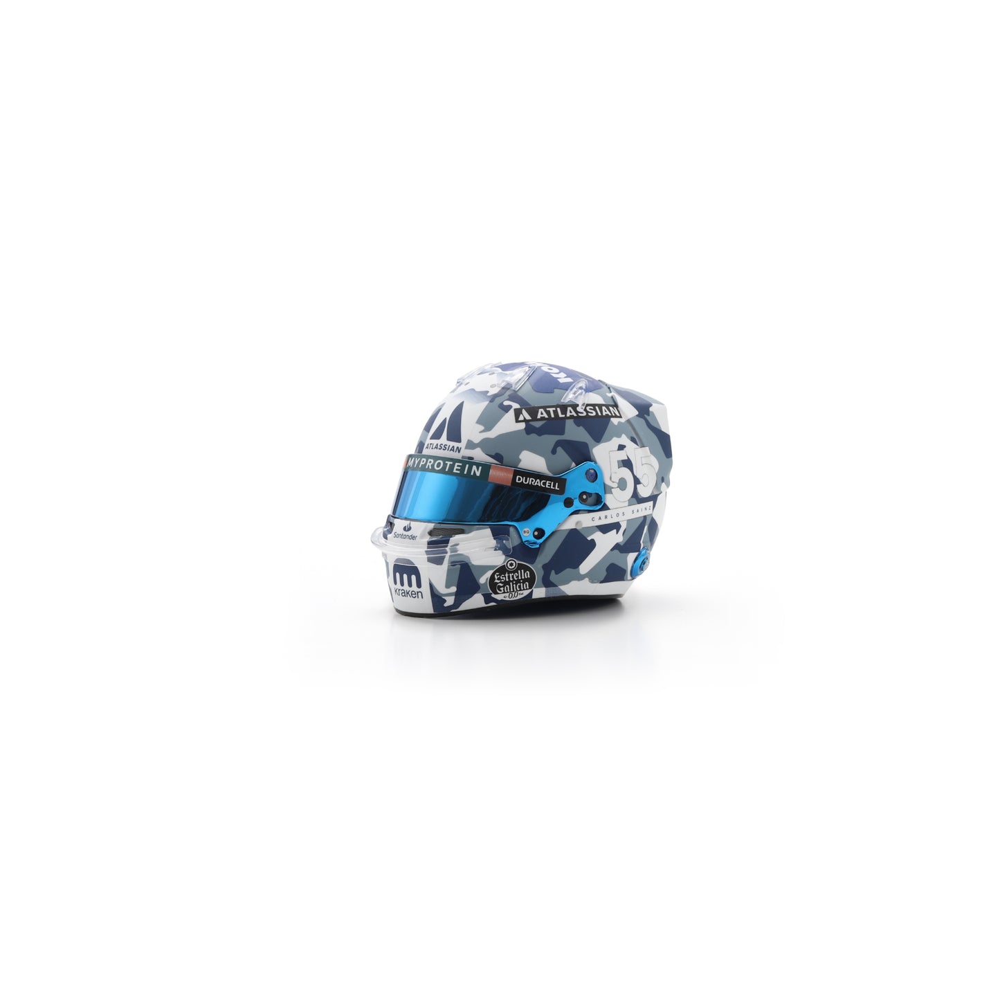 Spark 5HF218 Casque 1:5 - Carlos Sainz - Williams Racing - British GP 2025