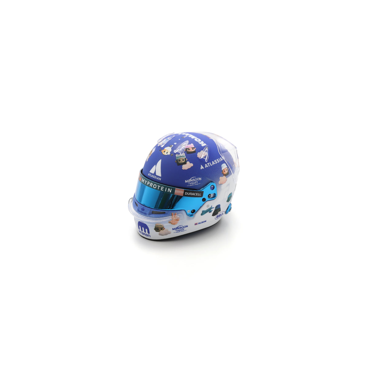 Spark 5HF219 Casque 1:5 - Alexander Albon - Williams Racing -  British GP 2025