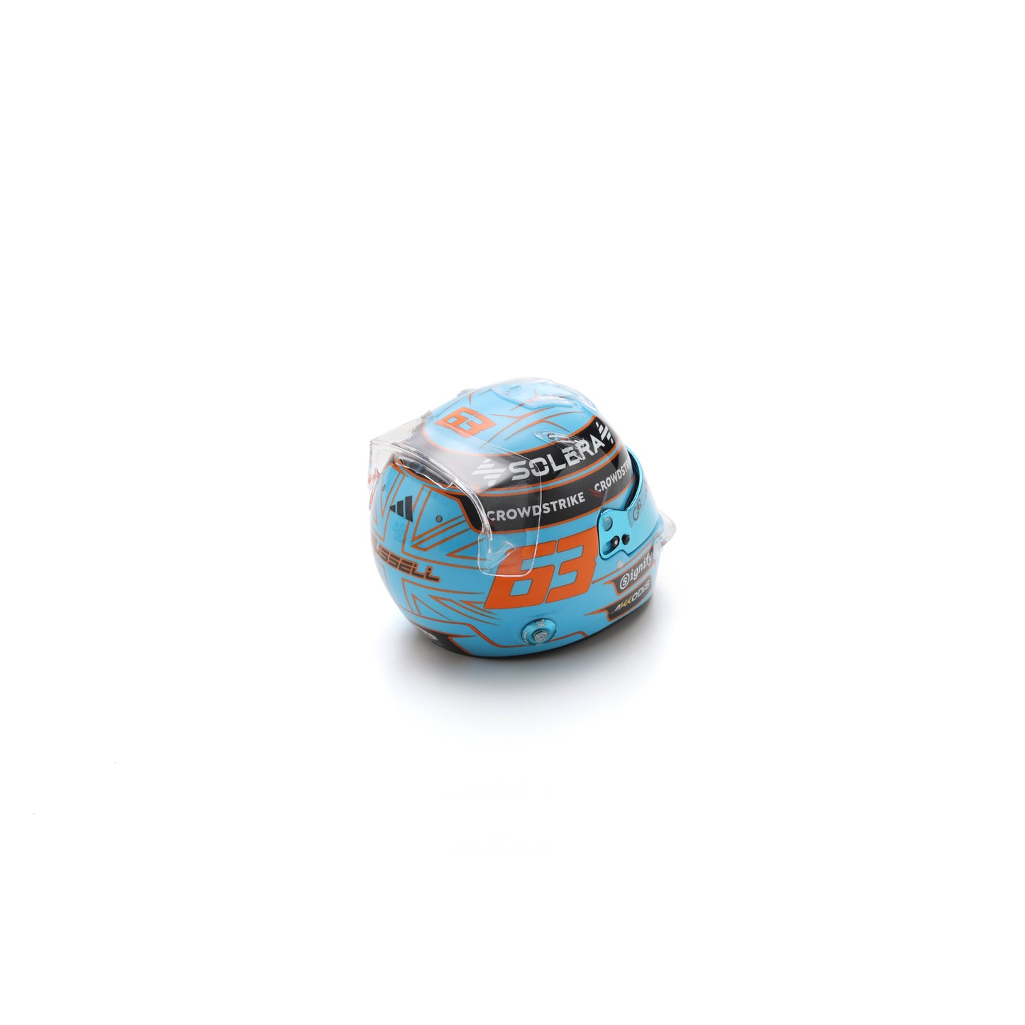Spark 5HF220 Casque 1:5 - George Russell - Mercedes-AMG PETRONAS F1 Team -  British GP 2025