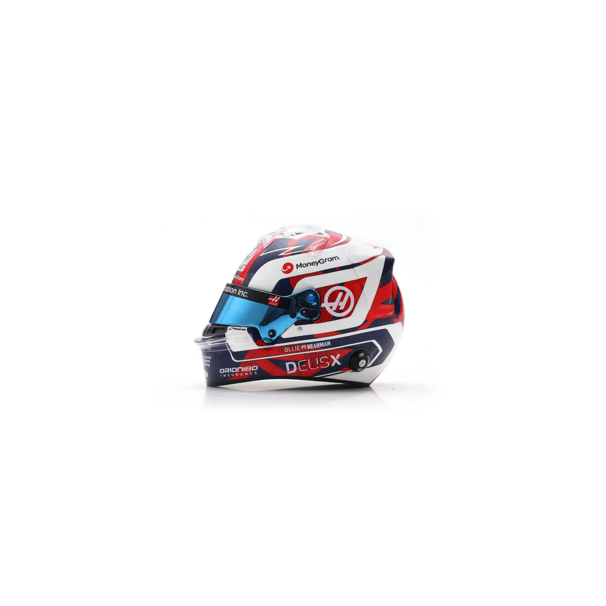 Spark 5HF221 Helmet 1:5 - Ollie Bearman - MoneyGram Haas F1 Team - British GP 2025 