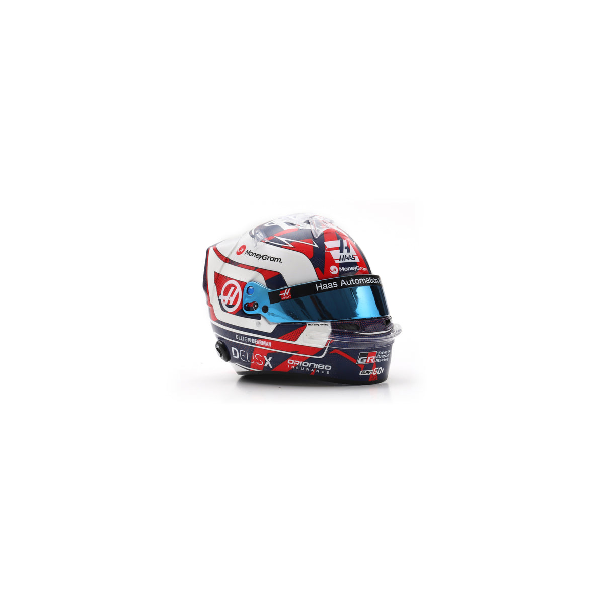 Spark 5HF221 Helmet 1:5 - Ollie Bearman - MoneyGram Haas F1 Team - British GP 2025 