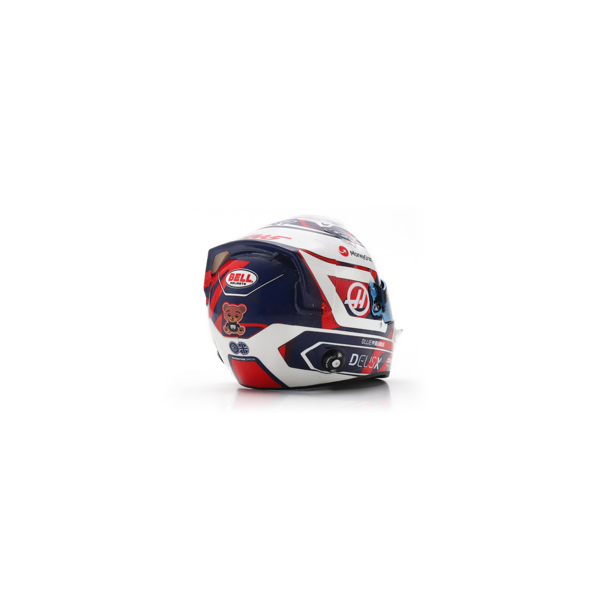 Spark 5HF221 Helmet 1:5 - Ollie Bearman - MoneyGram Haas F1 Team - British GP 2025 