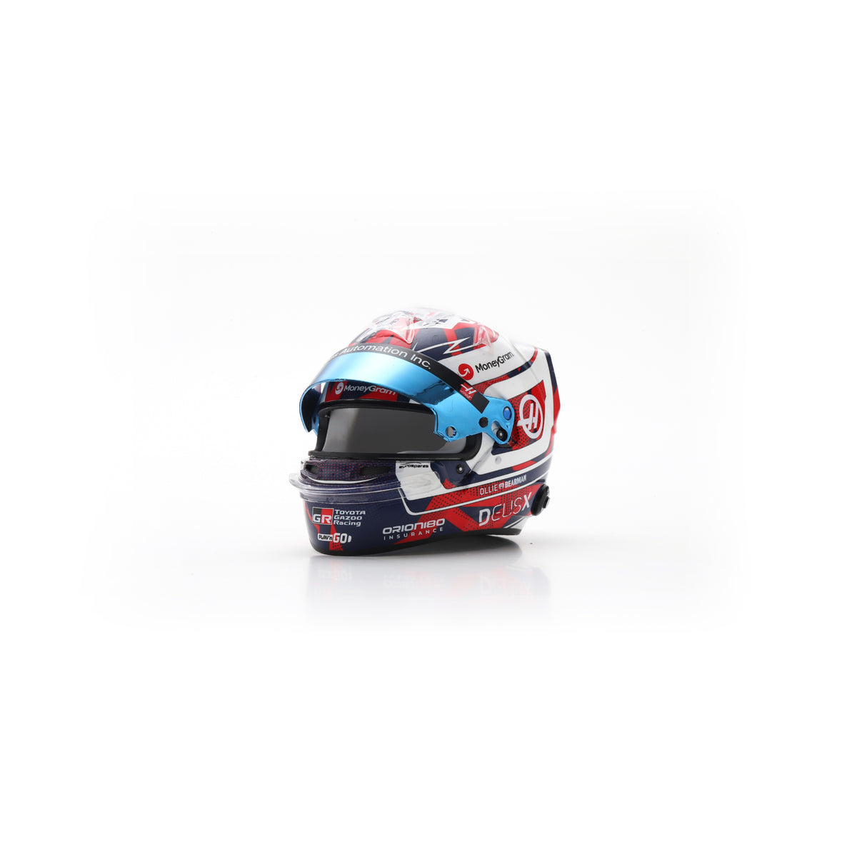 Spark 5HF221 Helmet 1:5 - Ollie Bearman - MoneyGram Haas F1 Team - British GP 2025 