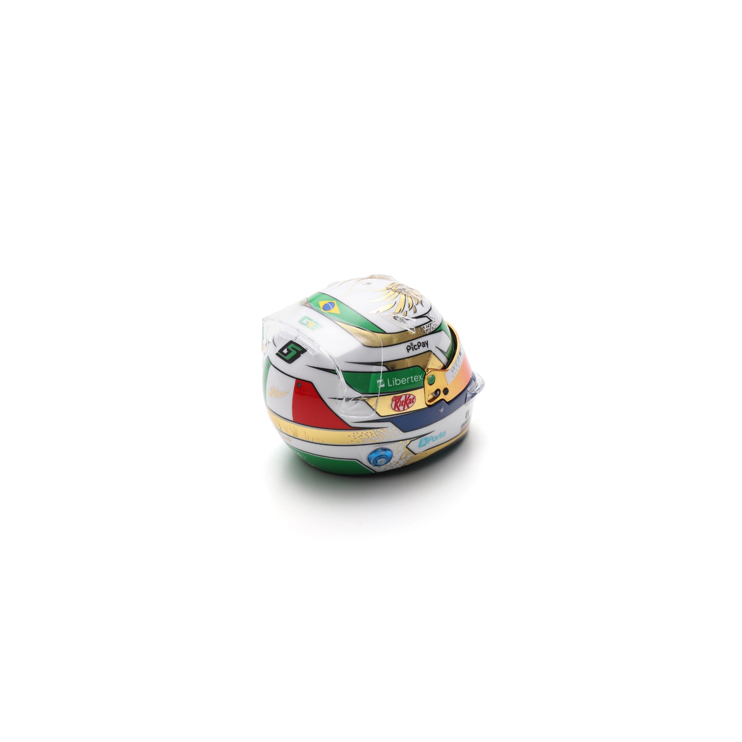 Spark 5HF224 Helmet 1:5 - Gabriel Bortoleto - Stake F1 Team Kick Sauber - Italy GP 2025
