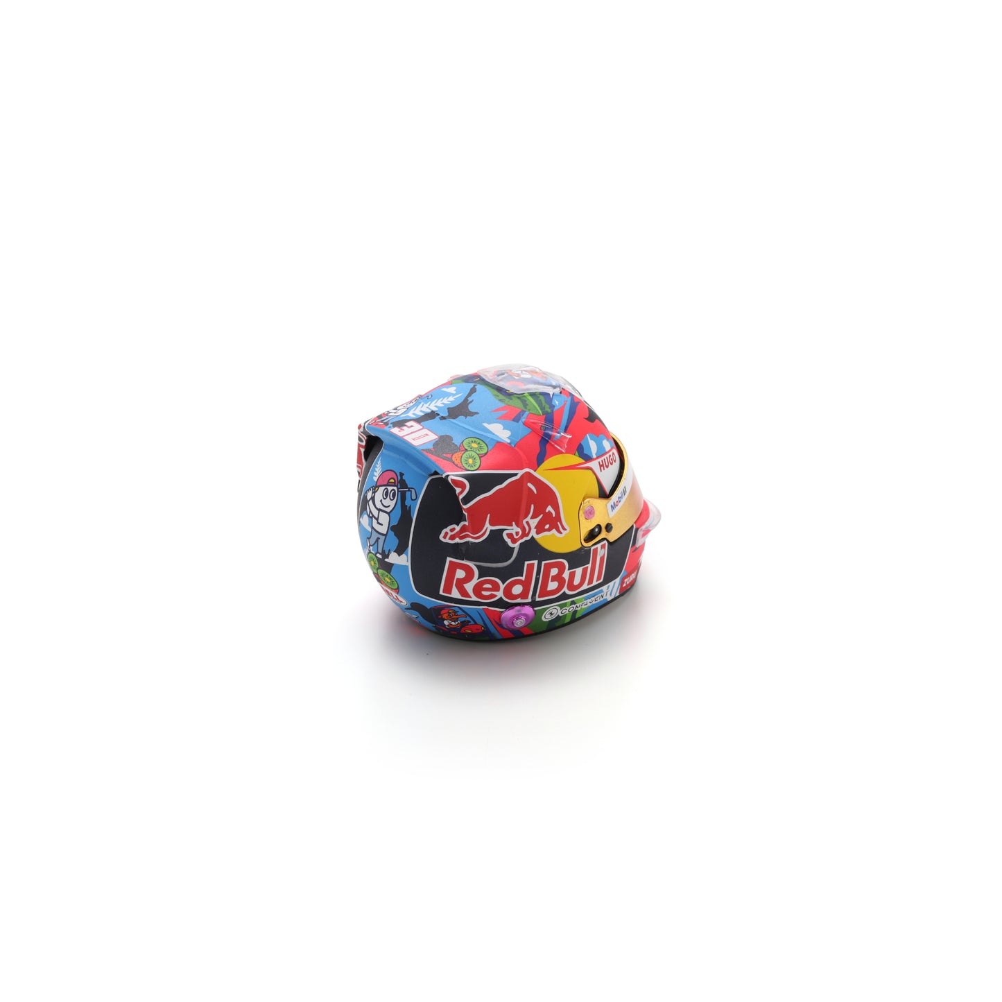 Spark 5HF225 Casque 1:5 - Liam Lawson - Visa Cash App RB Formula One Team - Singapore GP 2025
