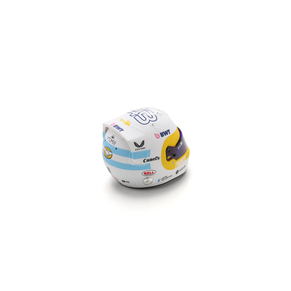 Spark 5HF227 Casque 1:5 - Franco Colapinto - BWT Alpine Formula One Team - US GP 2025