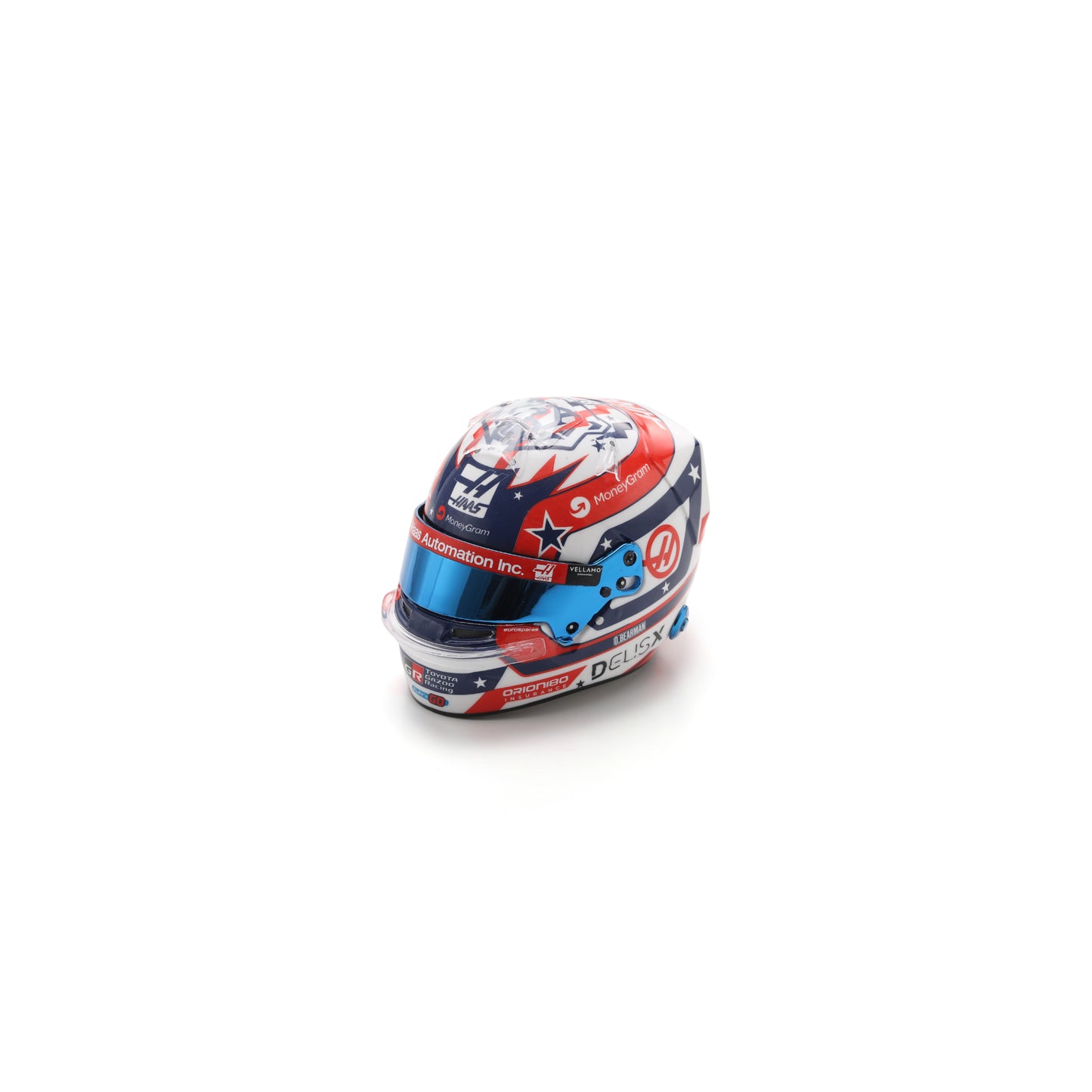Spark 5HF229 Casque 1:5 - Oliver Bearman - MoneyGram Haas F1 Team - US GP 2025