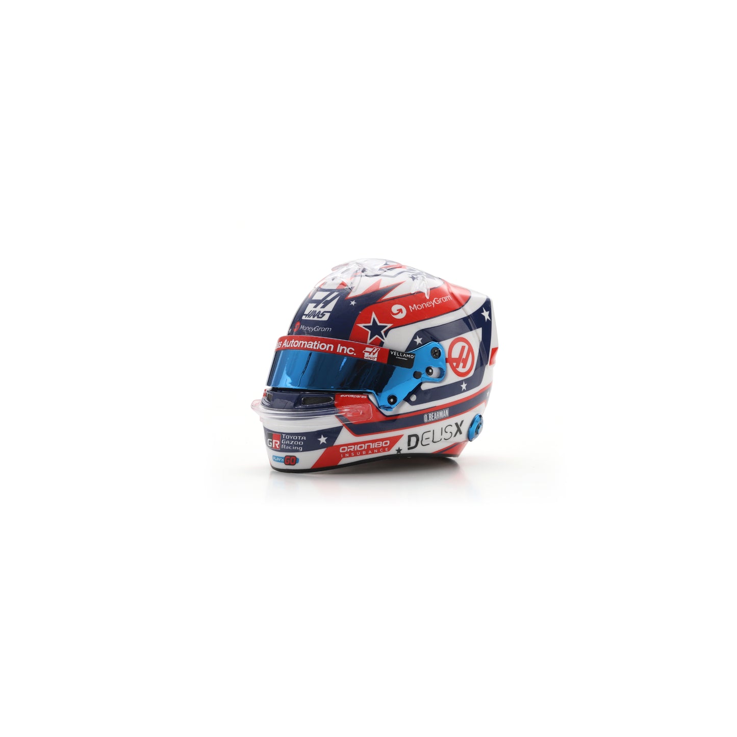 Spark 5HF229 Casque 1:5 - Oliver Bearman - MoneyGram Haas F1 Team - US GP 2025