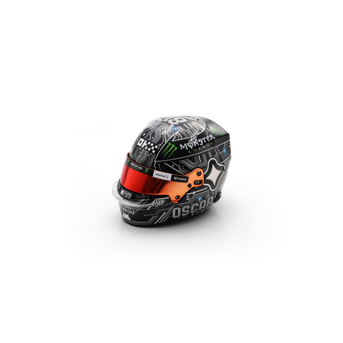 Spark 5HF230 Casque 1:5 - Oscar Piastri - McLaren Formula 1 Team - US GP 2025
