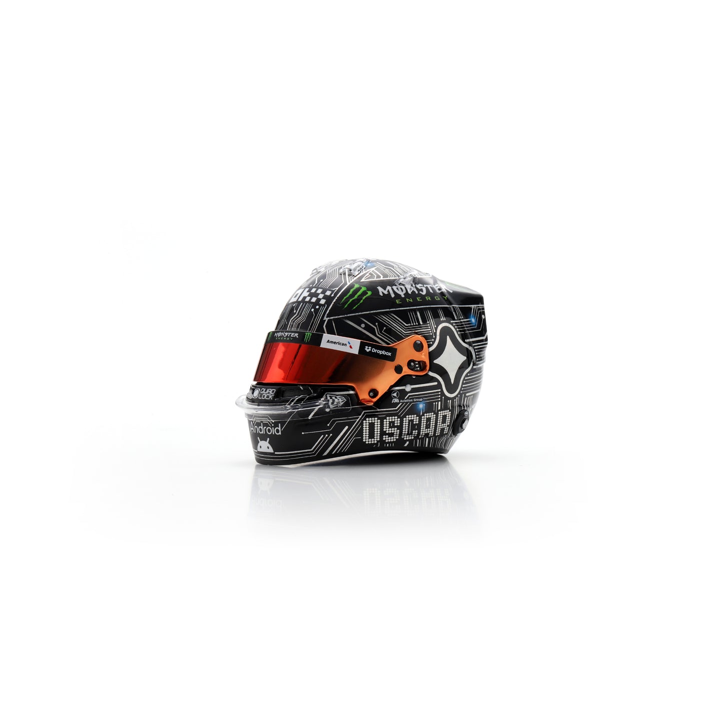 Spark 5HF230 Casque 1:5 - Oscar Piastri - McLaren Formula 1 Team - US GP 2025