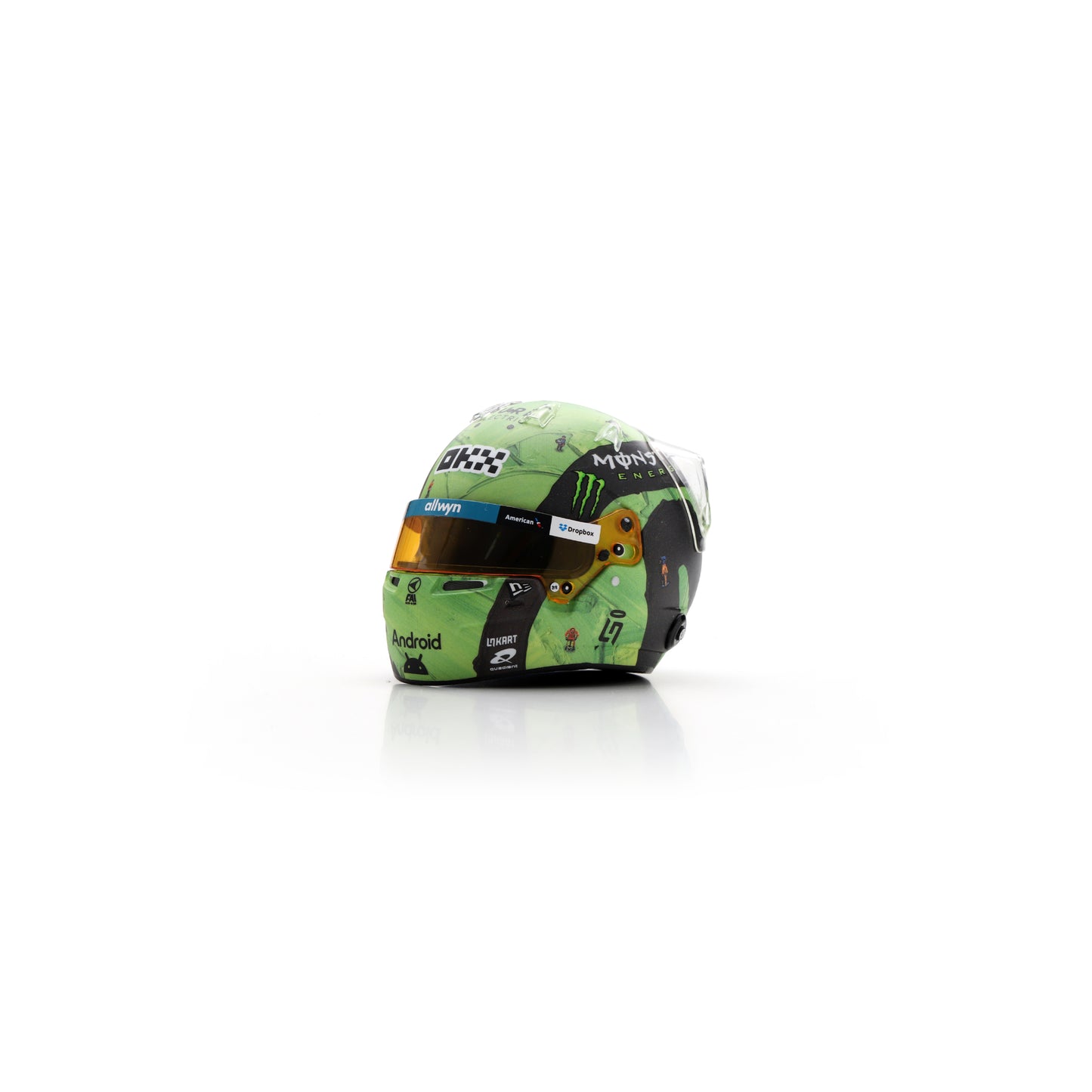 Spark 5HF235 Helmet 1:5 - Lando Norris - McLaren Formula 1 Team - Las Vegas GP 2025