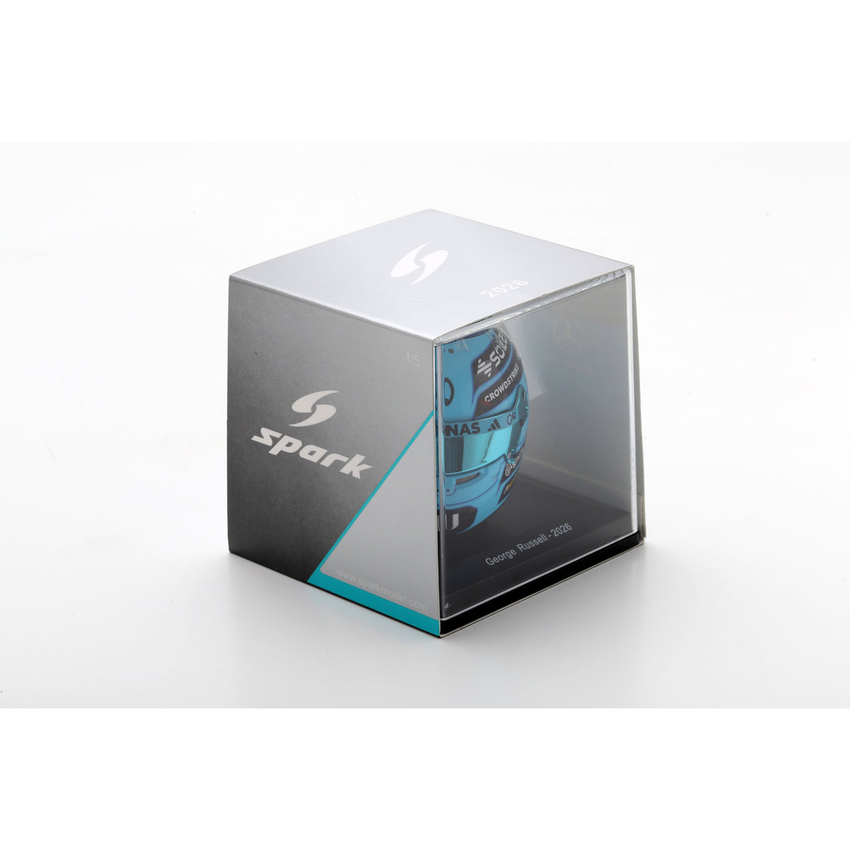 Spark 5HF243 Casque 1:5 - Mercedes-AMG PETRONAS Formula One Team - George Russell - 2026
