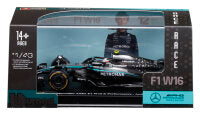 Bburago 38238-A12 1:43 - Mercedes-AMG W16 - Season Car 2025 - Kimi Antonelli