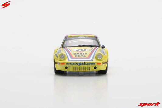 PRECOMMANDE - Spark 64S021 1:64 - Porsche 911 Carrera RSR 3.0 No.70 24H Le Mans 1974 R. Touroul - H. Cachia - D. Rua