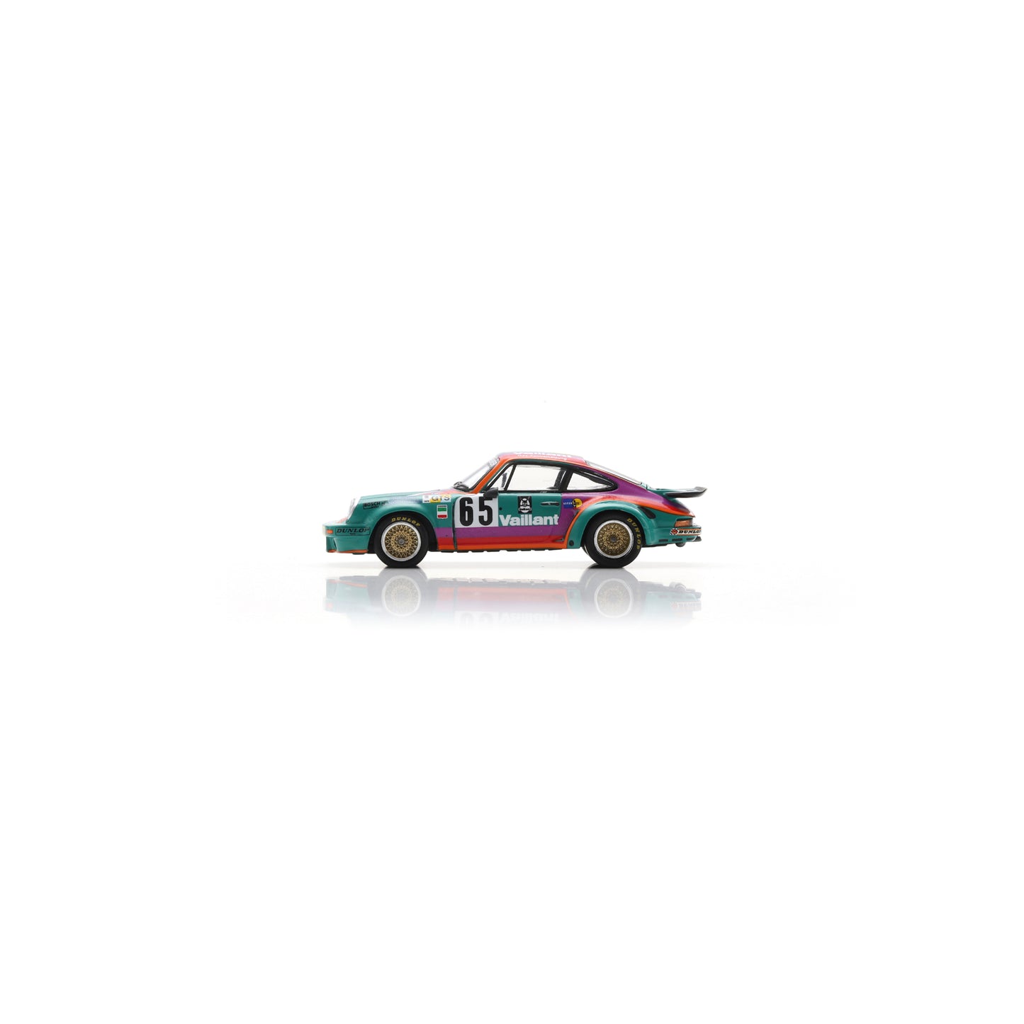 Spark 64S029 1:64 - Porsche 911 Carrera RSR 3.0 No.65 24H Le Mans 1975 B. Sprowls - J. Carlos Bolanos - A. Contreras
