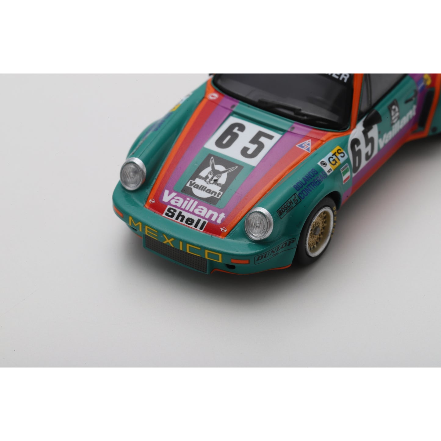 Spark 64S029 1:64 - Porsche 911 Carrera RSR 3.0 No.65 24H Le Mans 1975 B. Sprowls - J. Carlos Bolanos - A. Contreras