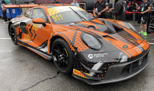 PRECOMMANDE - Spark 64S037 1:64 - Porsche 911 GT3 R (992) No.911 Absolute Racing 4th FIA GT World Cup Macau 2024 Alessio Picariello