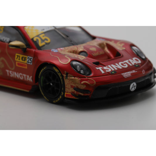 Spark 64S038 1:64 - Porsche 911 GT3 R (992) No.25 Absolute Racing 5th FIA GT World Cup Macau 2024 Laurens Vanthoor 