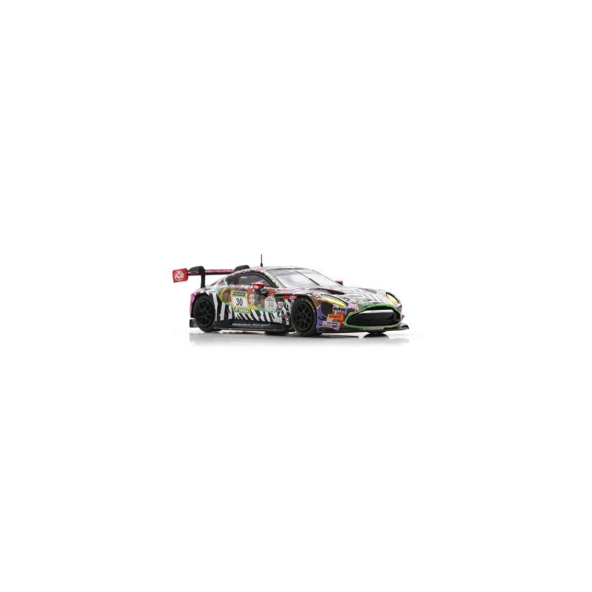 Spark 64S058 1:64 - Aston Martin Vantage AMR GT3 EVO No.30 Walkenhorst Motorsport 24H Nürburgring 2025 H. Walkenhorst - J. Breuer - S. Aust - C. Bollrath