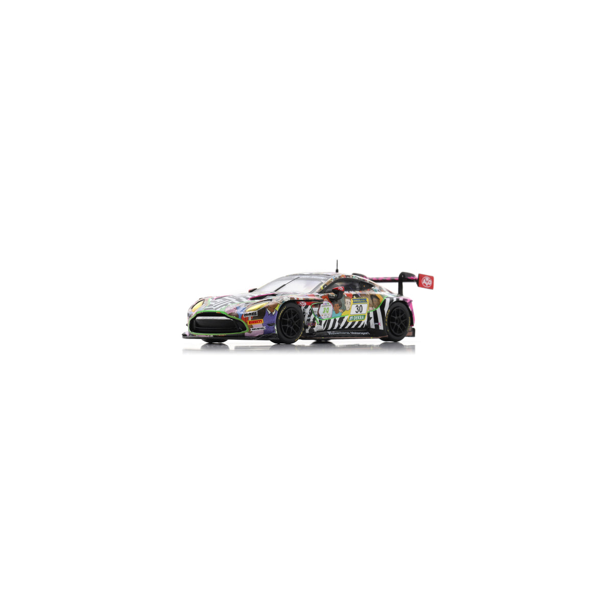 Spark 64S058 1:64 - Aston Martin Vantage AMR GT3 EVO No.30 Walkenhorst Motorsport 24H Nürburgring 2025 H. Walkenhorst - J. Breuer - S. Aust - C. Bollrath