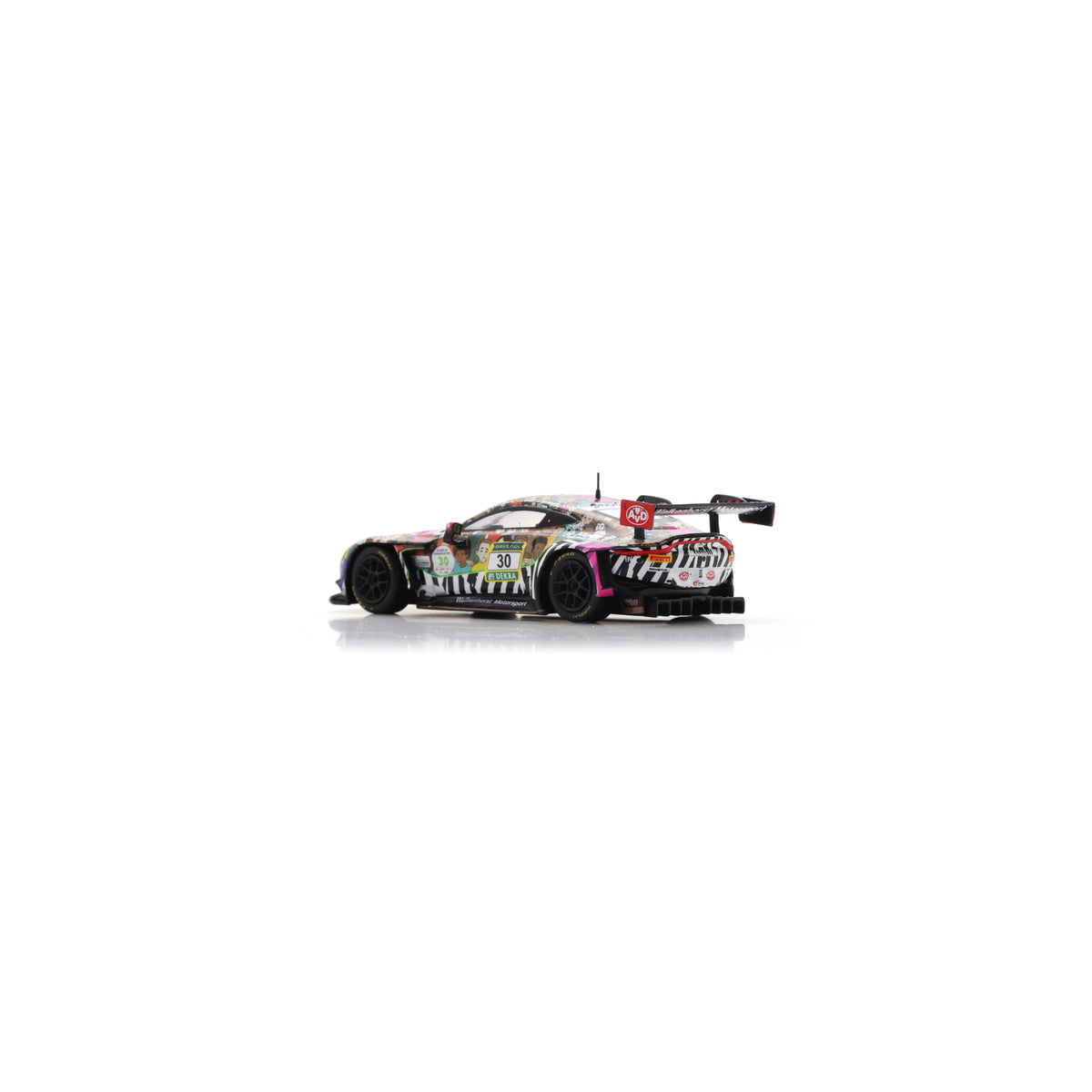 Spark 64S058 1:64 - Aston Martin Vantage AMR GT3 EVO No.30 Walkenhorst Motorsport 24H Nürburgring 2025 H. Walkenhorst - J. Breuer - S. Aust - C. Bollrath