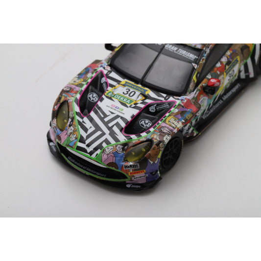 Spark 64S058 1:64 - Aston Martin Vantage AMR GT3 EVO No.30 Walkenhorst Motorsport 24H Nürburgring 2025 H. Walkenhorst - J. Breuer - S. Aust - C. Bollrath