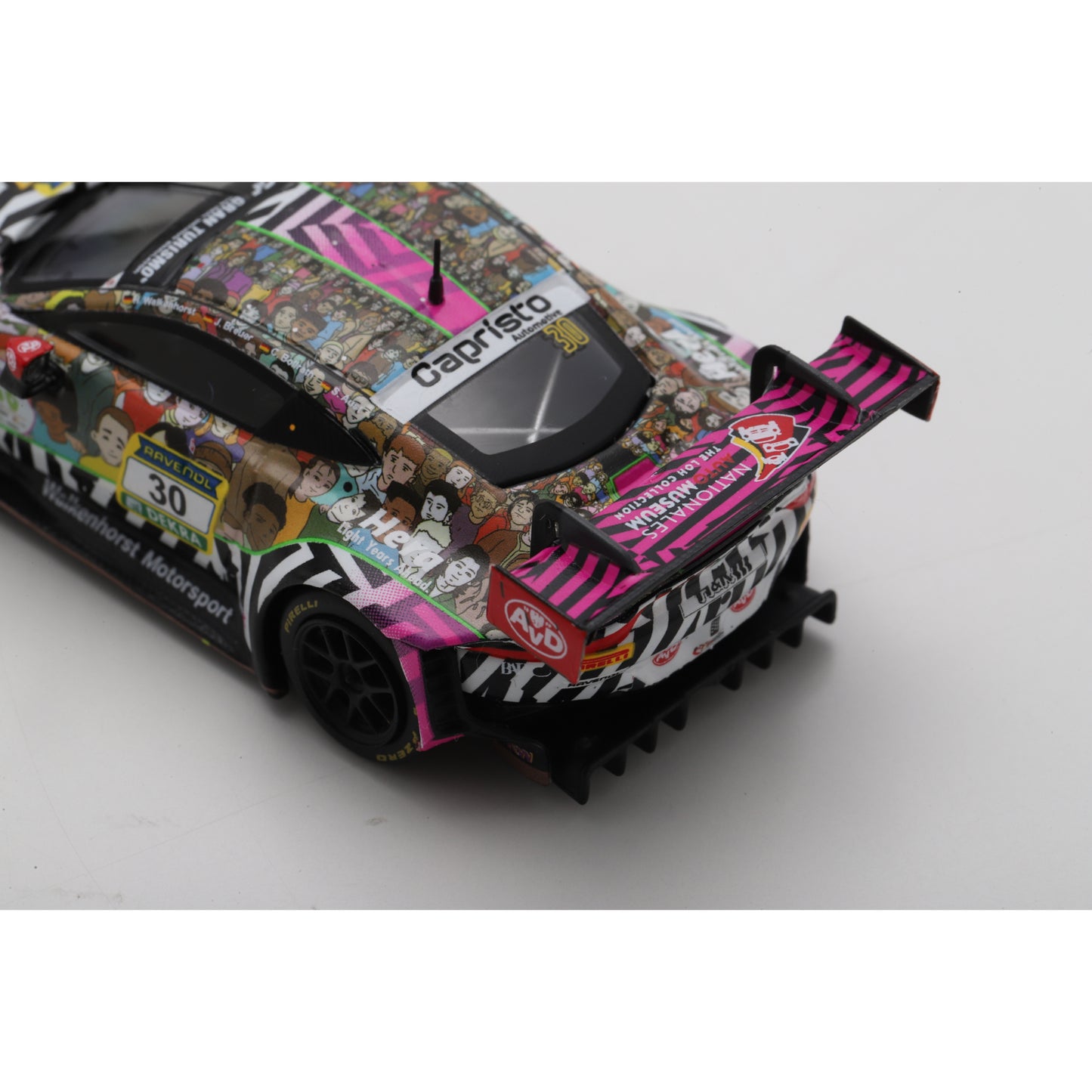 Spark 64S058 1:64 - Aston Martin Vantage AMR GT3 EVO No.30 Walkenhorst Motorsport 24H Nürburgring 2025 H. Walkenhorst - J. Breuer - S. Aust - C. Bollrath