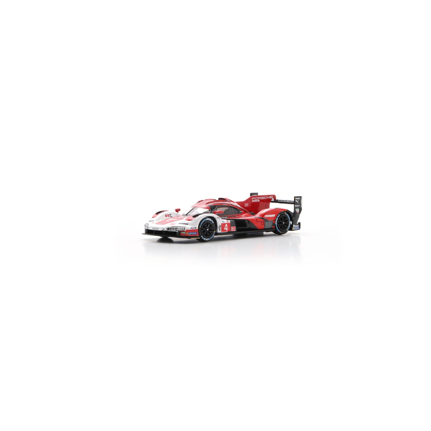 PRE-ORDER - Spark 64S062 1:64 - PORSCHE 963 N°4 - PORSCHE PENSKE MOTORSPORT - 8th Le Mans 24H 2025 F. Nasr - N. Tandy - P. Wehrlein 