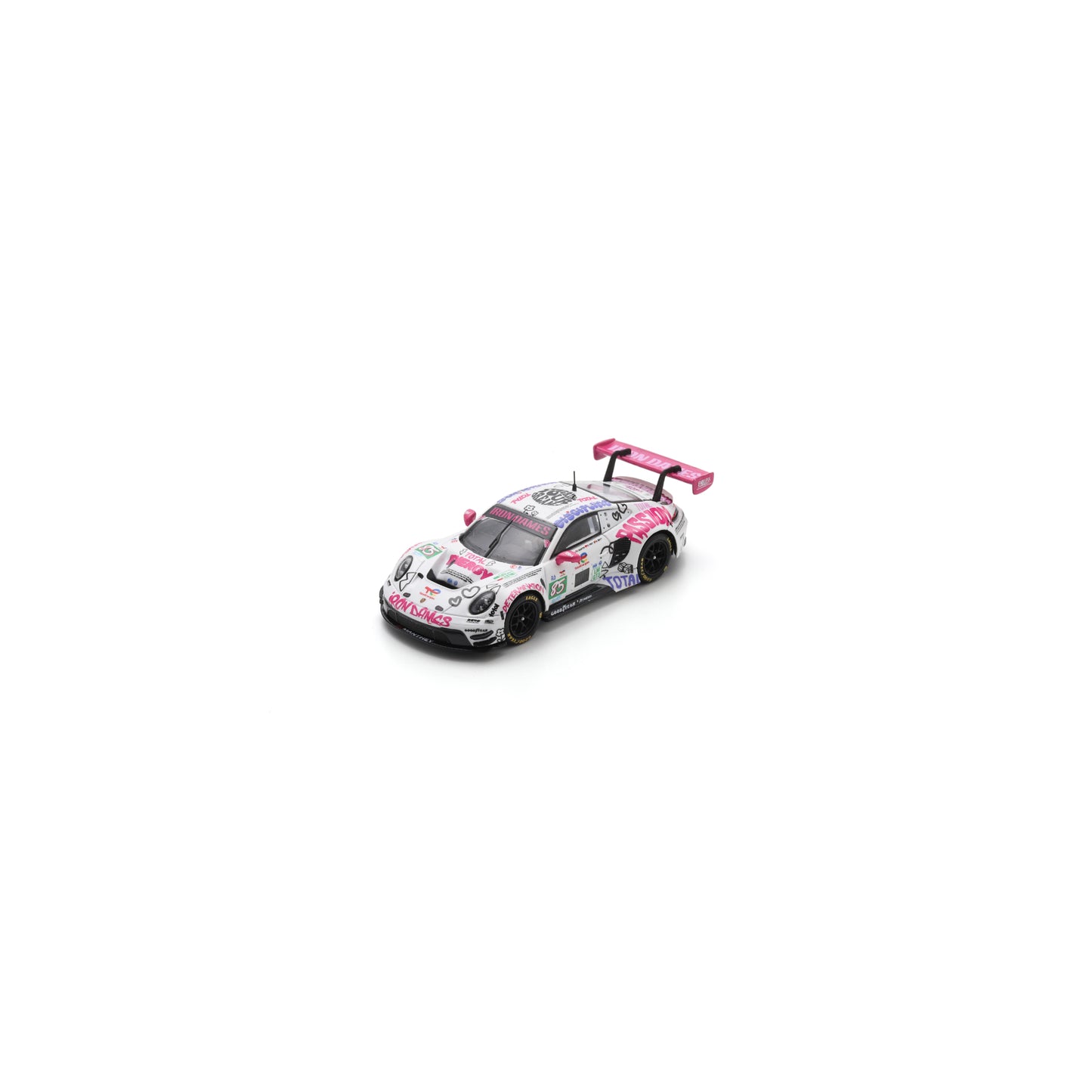 Spark 64S076 1:64 - Porsche 911 GT3 R LMGT3 No.85 IRON DAMES Le Mans 24H 2025 C. Martin - R. Frey - S. Bovy