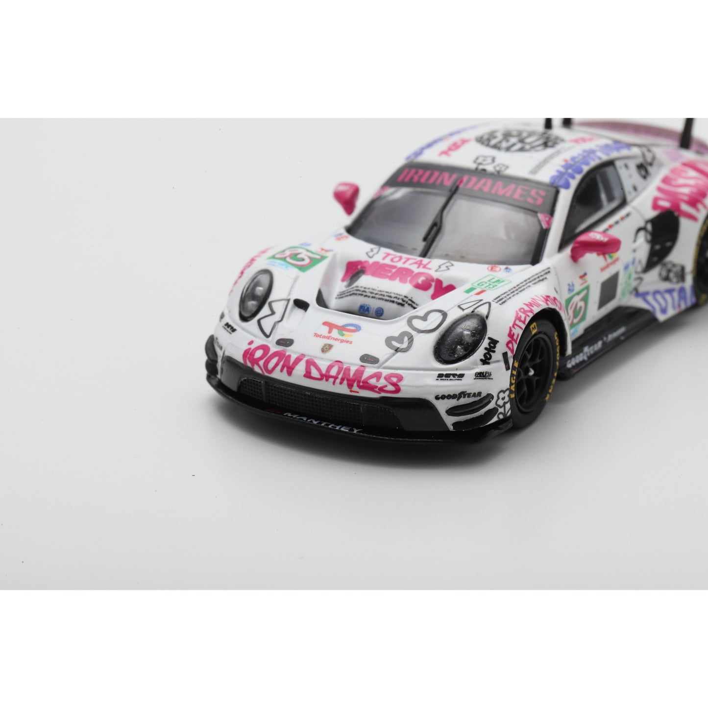 Spark 64S076 1:64 - Porsche 911 GT3 R LMGT3 No.85 IRON DAMES Le Mans 24H 2025 C. Martin - R. Frey - S. Bovy