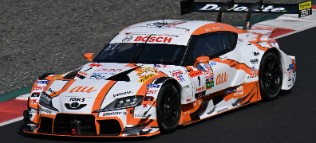 PRECOMMANDE - Spark 64SGT25001 1/64 - TOYOTA GR Supra N°1 TGR TEAM au TOM'S GT500 SUPER GT 2025  S. Tsuboi - K. Yamashita