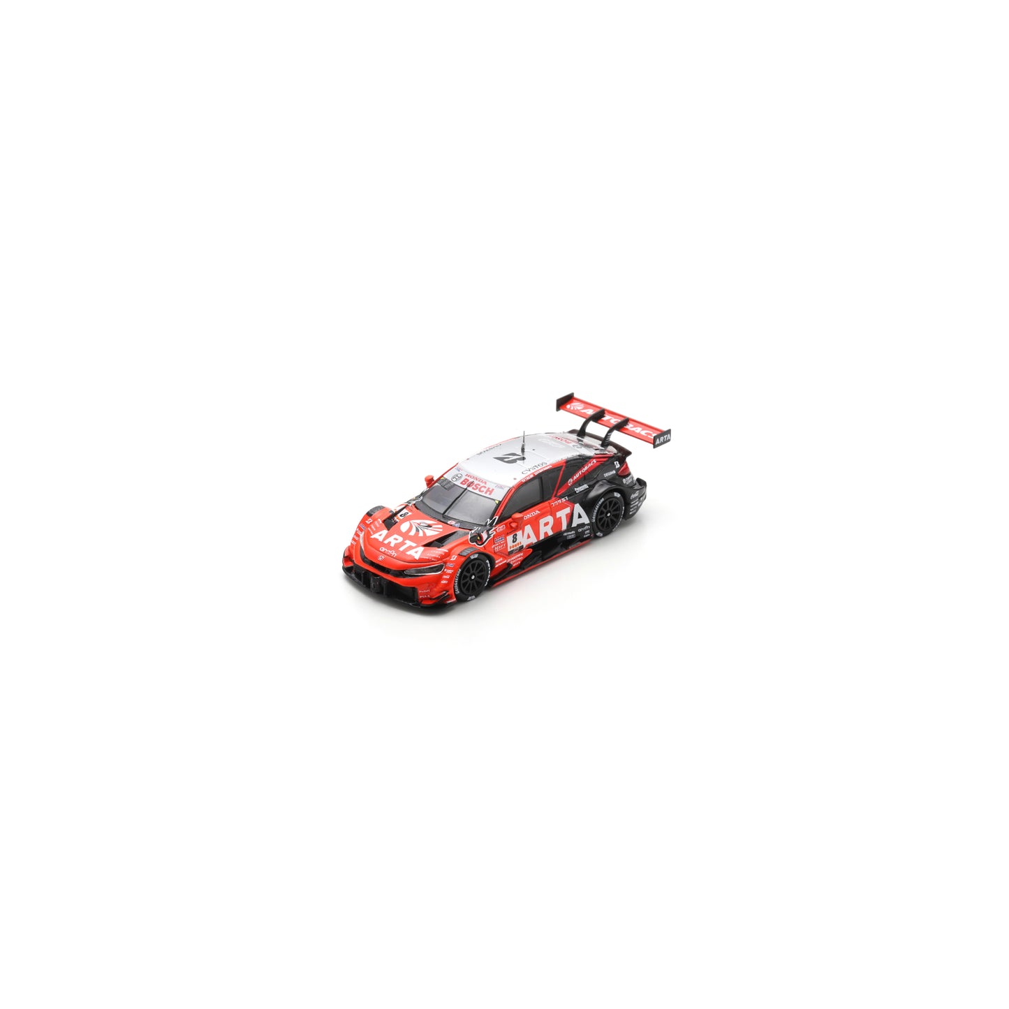 Spark 64SGT25008 1/64 - HONDA CIVIC TYPE R-GT N°8 ARTA MUGEN GT500 SUPER GT 2025  T. Nojiri - N. Matsushita