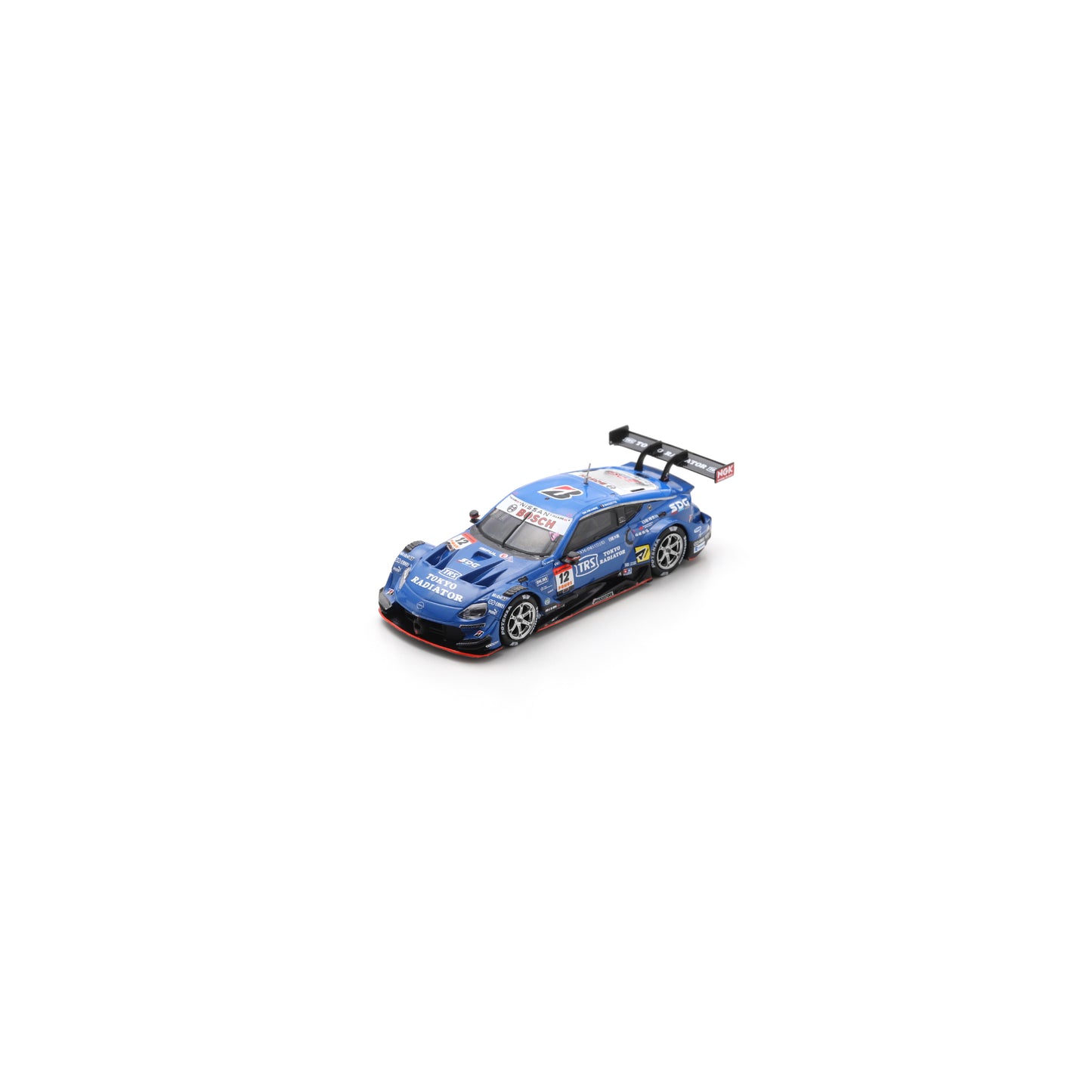 Spark 64SGT25012 1/64 - NISSAN ZN°12 TRS IMPULwith SDG TEAM IMPUL GT500 SUPER GT 2025 K. Hiramine - B. Baguette 