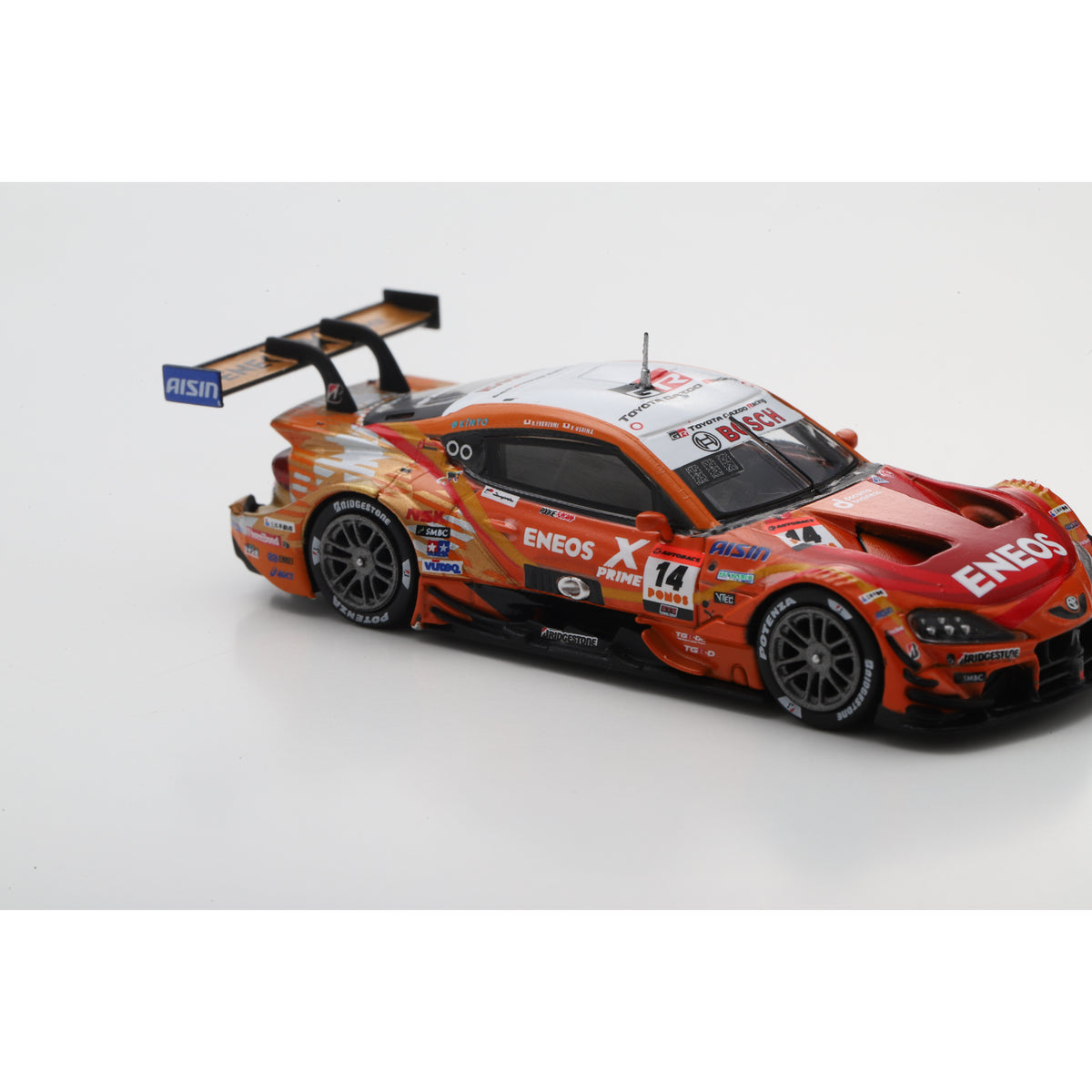 Spark 64SGT25014 1/64 - TOYOTA GR Supra TGR N°14 TEAM ENEOS X PRIME ROOKIE GT500 SUPER GT 2025 K. Oshima - N. Fukuzumi 
