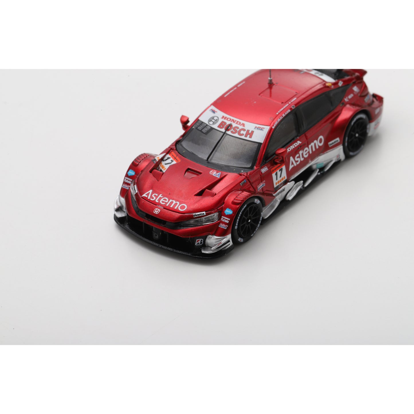 Spark 64SGT25017 1/64 - HONDA CIVIC TYPE R-GT N°17 Astemo REAL RACING GT500 SUPER GT 2025 K. Tsukakoshi - S. Koide 