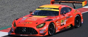 PRECOMMANDE - Spark 64SGT25022 1/64 - MERCEDES-AMG GT3 N°22 R'Qs MOTOR SPORTS GT300 SUPER GT 2025  M. Kano - Y.Shoji