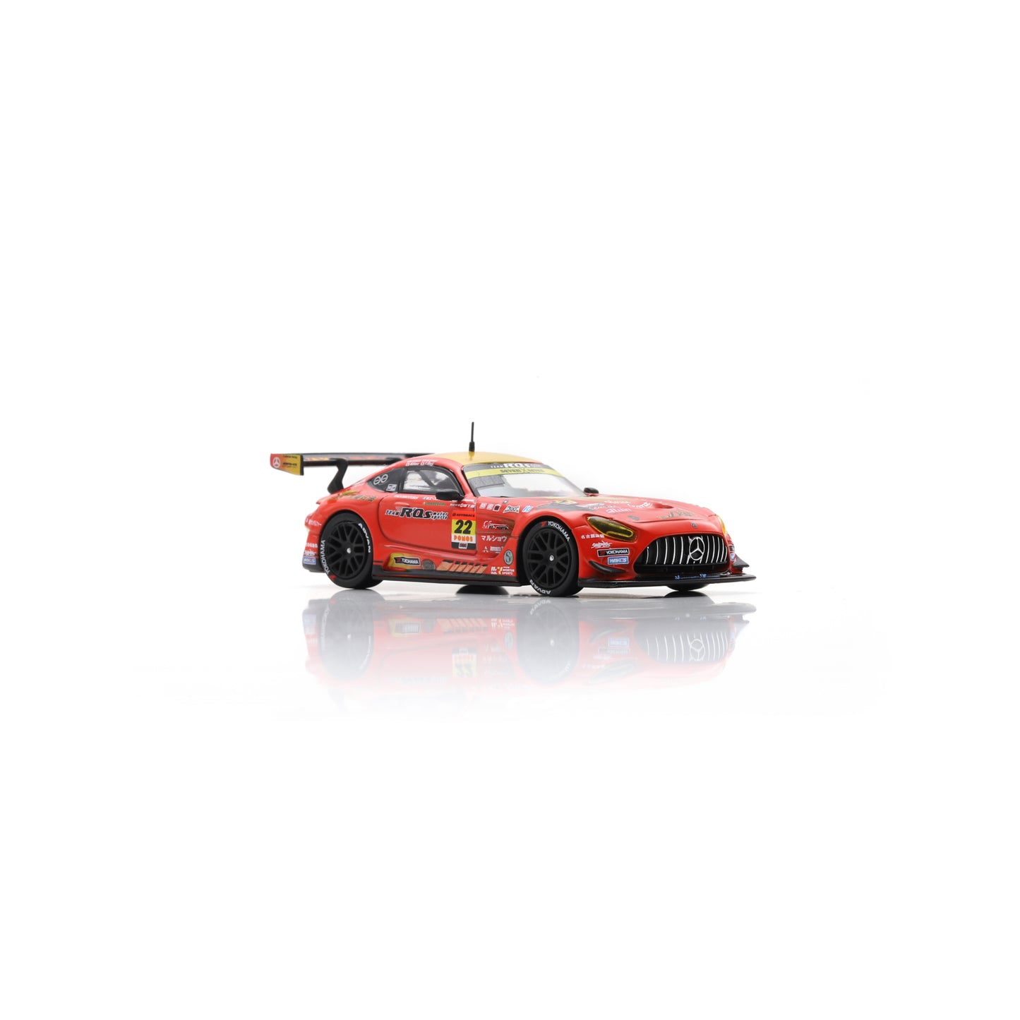 Spark 64SGT25022 1/64 - MERCEDES-AMG GT3 N°22 R'Qs MOTOR SPORTS GT300 SUPER GT 2025 M. Kano - Y.Shoji