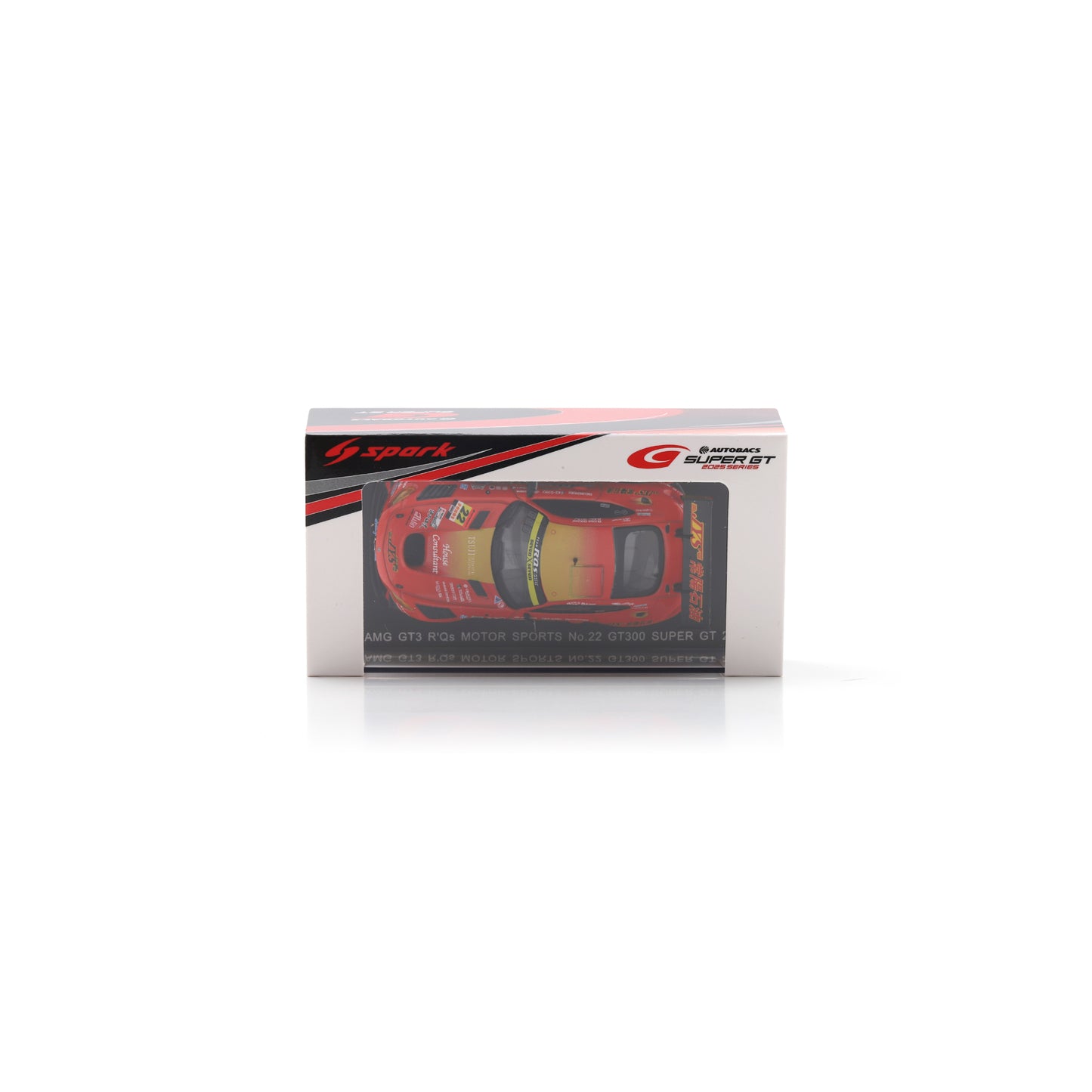 Spark 64SGT25022 1/64 - MERCEDES-AMG GT3 N°22 R'Qs MOTOR SPORTS GT300 SUPER GT 2025 M. Kano - Y.Shoji