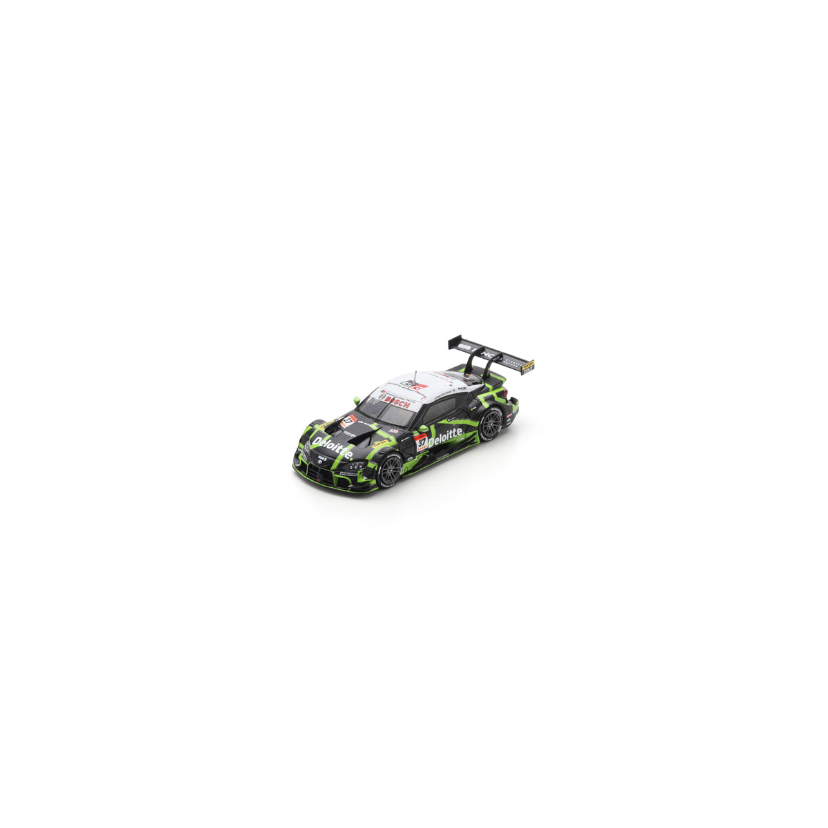 Spark 64SGT25037 1:64 - TOYOTA GR Supra N°37 TGR TEAM Deloitte TOM'S GT500 SUPER GT 2025  U. Sasahara - G. Alesi