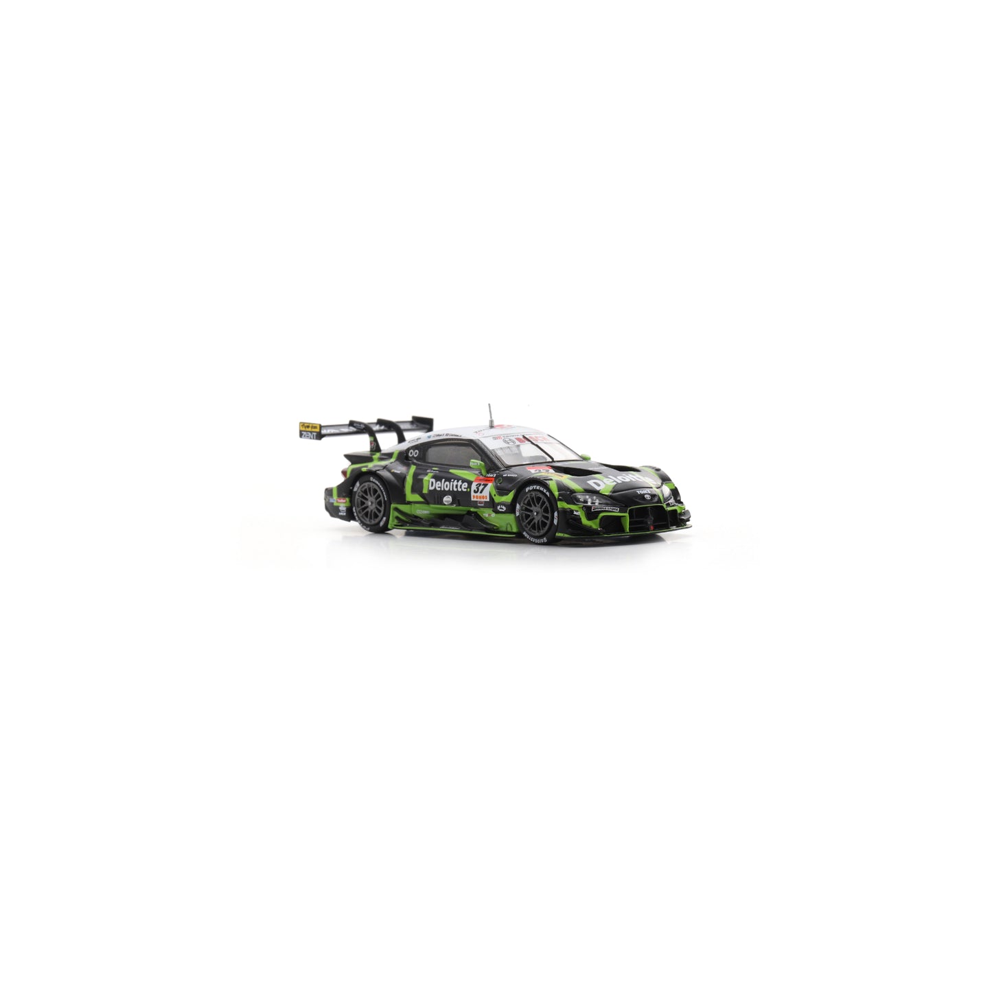 Spark 64SGT25037 1:64 - TOYOTA GR Supra N°37 TGR TEAM Deloitte TOM'S GT500 SUPER GT 2025  U. Sasahara - G. Alesi