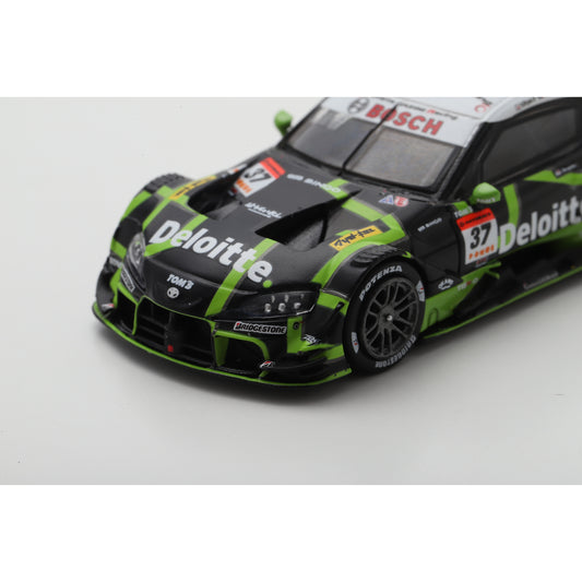 Spark 64SGT25037 1/64 - TOYOTA GR Supra N°37 TGR TEAM Deloitte TOM'S GT500 SUPER GT 2025 U. Sasahara - G. Alesi 