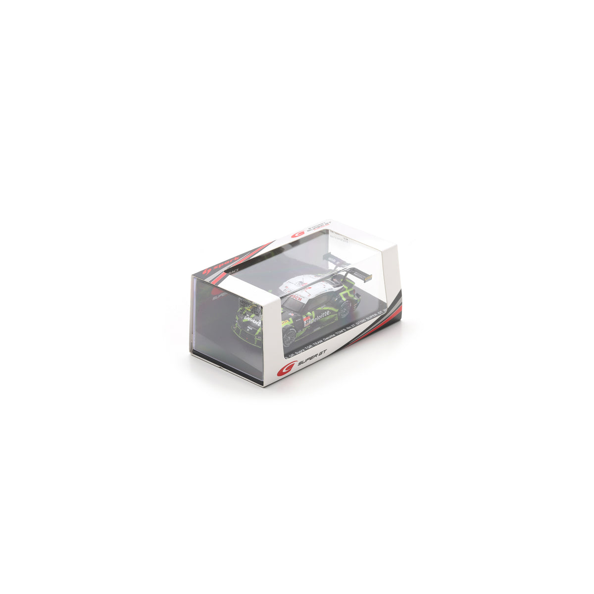 Spark 64SGT25037 1:64 - TOYOTA GR Supra N°37 TGR TEAM Deloitte TOM'S GT500 SUPER GT 2025  U. Sasahara - G. Alesi
