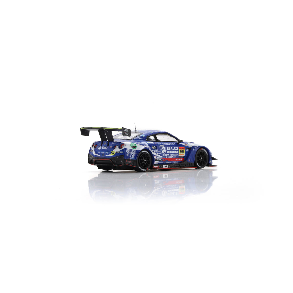Spark 64SGT25056 1/64 - NISSAN GT-R N°56 REALIZE MECHANIC CHALLENGE KONDO RACING GT300 SUPER GT 2025 J-Paulo Oliveira - K. Hirate 