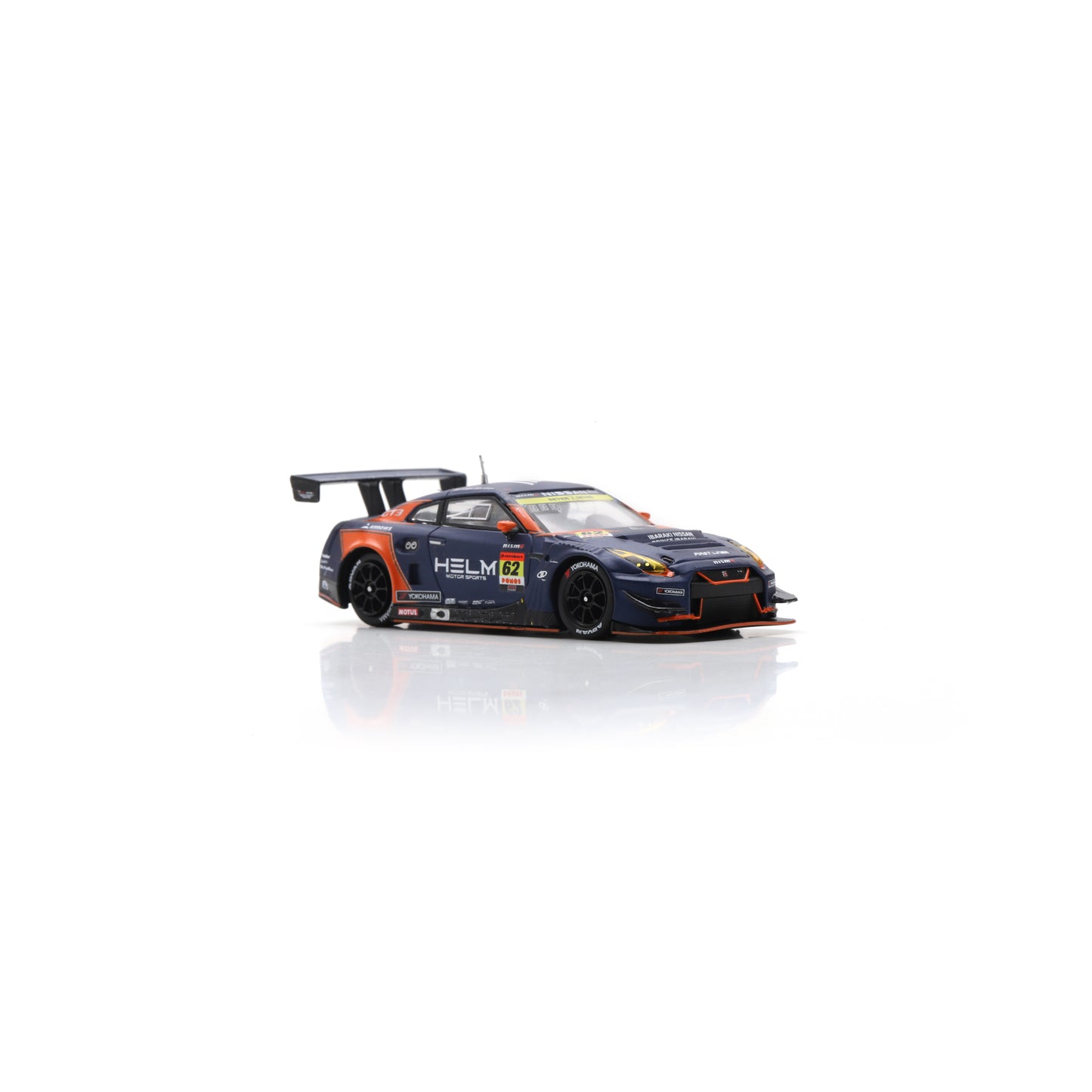 Spark 64SGT25062 1/64 - NISSAN GT-R N°62 HELM MOTORSPORTS GT300 SUPER GT 2025 Y. Hiraki - R. Hiraki 